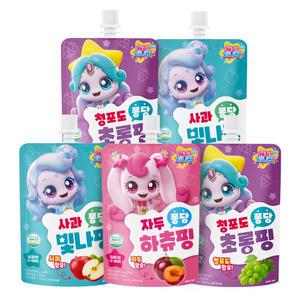 슈팅스타 캐치티니핑 시즌5 어린이 과채음료 100ml 10개