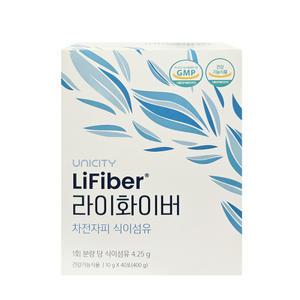 유니시티 라이화이버 차전자피 식이섬유 10g 40포
