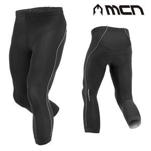 [기타]MCN 자전거바지 라이딩 7부 패드 블랙 베이직
