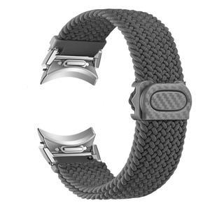 갭 없는 브레이드 밴드, 갤럭시 워치 6, 4 클래식, 5 프로, 44mm, 40mm, 47mm, 43mm, 45mm, 46 나일론 팔찌, 갤럭시 워치 6 스트랩