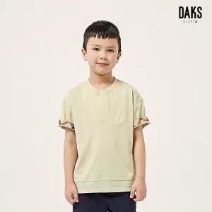 [롯데백화점]닥스키즈 화섬 MIX 아노락 티셔츠 (DUM11TR04M_ML)