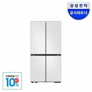 [으뜸효율] 삼성전자 비스포크 냉장고 4도어 1등급 RM70F91R1A 올코타화이트