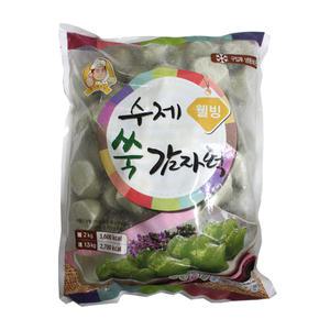 (무)(냉동)명가에프씨 웰빙쑥감자떡2kg