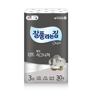 잘풀리는집 명작 시그니처 27m, 30롤, 1개