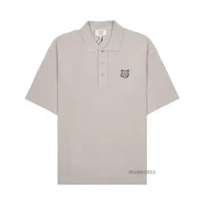 [메종키츠네](김해점)[메종 키츠네] SS25 남성 폭스헤드 폴로 티셔츠 MM00202KJ7010 0119