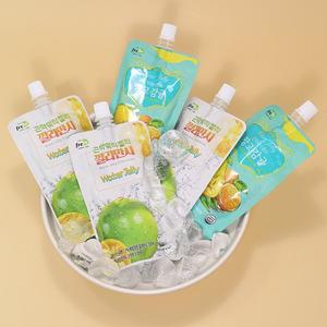 [얌얌노리]곤약워터젤리 130g x 10개입 / 깔라만시 & 망고감귤 / 상큼한 과일 젤리
