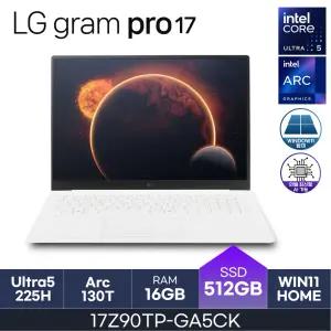 LG 17인치 노트북 17Z90TP-GA5CK 울트라5 W11Home ( 16GB / N 512GB ) HMC