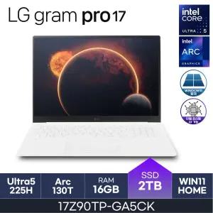 LG 17인치 노트북 17Z90TP-GA5CK 울트라5 W11Home ( 16GB / N 2TB ) HMC