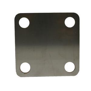 스텐베이스판(SUS304) 레이저가공 5T 120x120 앙카판 스텐판