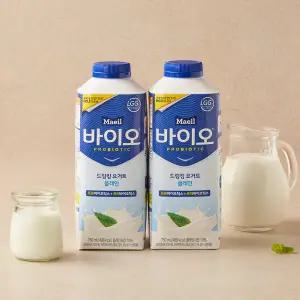 [매일유업] 바이오 드링킹 요거트 750ml*2 (맛 랜덤배송)