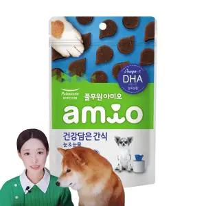 풀무원 아미오 반려견 건강담은간식 눈&눈물 80g