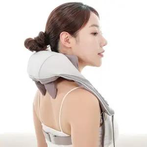 [타임딜] 아이디엔 무선 목 어깨 안마기 4D 온열 찜질기 승모근 지압기 마사지기