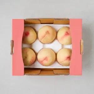 부드러운 복숭아 1.5kg (4~8입) 박스