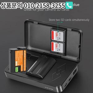 EN-EL15C 배터리 충전기 케이스 니콘 D7500 Z6 용