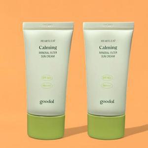 구달 맑은 어성초 진정 무기자차 선크림 50ml+50ml (AD)