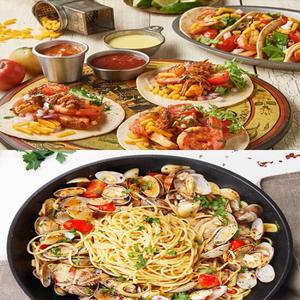 간편조리 밀키트 간편식 인기세트 2종 (멕시칸타코파티팩+봉골레)