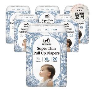 [비니베베]슈퍼씬 기저귀 팬티형 XL 6팩