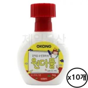 오공 원더풀 10개입 1박스 구 무독이 친환경 접착제 (WFHYIDG)