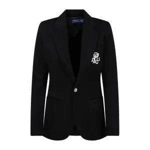 블랙 싱글 버튼 블레이저 211795348001 POLO