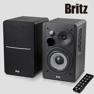 브리츠 엑티브 북쉘프 2채널 블루투스 컴퓨터 스피커 BR-1600BT 블랙