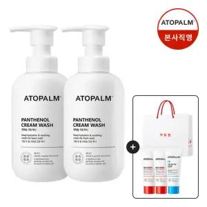 [아토팜] 판테놀 크림워시 300ml X2