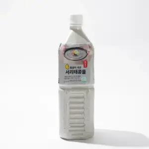참살이 더 진한 국산 서리태콩물 1L 2병