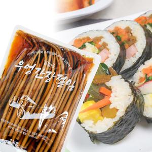 제이케이푸드 김밥용 우엉간장절임 1kg 집반찬 대용량 반찬절임 우엉장아찌 코우
