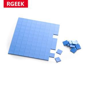 그래픽카드써멀 RGEEK 100 Pcs 파란색 10mm GPU CPU 방열판 냉각 전도도 실리콘 패드 프로세서 액세서리