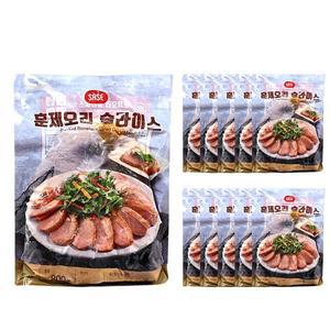 사세 훈제오리 슬라이스 800g /냉동 한박스 (800g x 10ea)