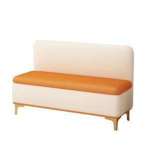 가죽 수납 벤치 소파 120x50x40cm 대기 창가 긴의자 80cm 수납장