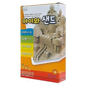 비앤씨 굳지않고 날리지않는 신기한 신개념 모래놀이_1kg 리필팩