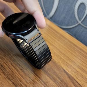 갤럭시 워치 4, 6 클래식용, 갭 없는 탄성 스트랩, 갤럭시 워치 4, 5, 44mm, 40mm, 46mm, 42mm, 47mm 밴드