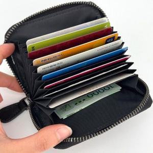 피체 위빙 가죽 메쉬 카드지갑 동전지갑 명함지갑