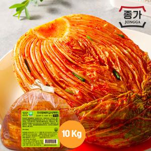[얌얌마켓] 종가 포기김치 백두 10kg (아이스박스 포함)