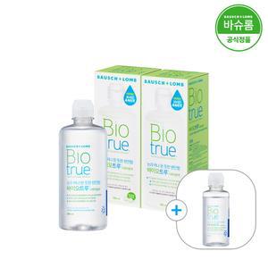 바이오트루 300ml x2개+120ml 렌즈세척액