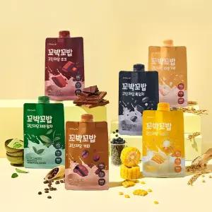 [2주구성/2박스] 꼬박꼬밥 고단저당 파우치 단백질 쉐이크(7개입) 6종 택2