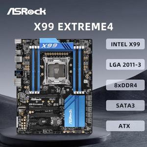 ASRock X99 EXTREME4 마더보드 LGA 2011-3 지원 i7-6800K 6900K E5-4669 2695 2690 1680 CPU 8xDDR4 3000MH