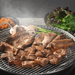 [산해직송]국내산 한돈 수제 양념 돼지갈비 매운맛 800g(2인분)