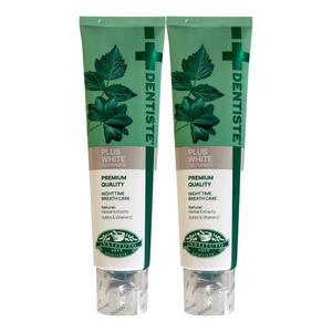 SIAM COSMECEUTICAL 덴티스테 뉴 플러스 화이트 치약 160g 2개 / 써클