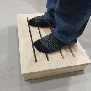 우드홈 키높이 발판 50cm 원목 발받침대 싱크대 책상발판 발거치대