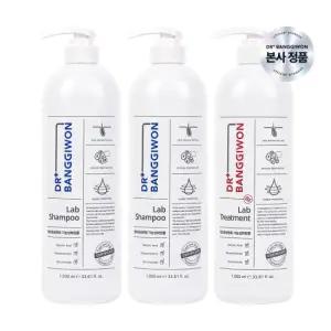 [사은품증정] 닥터방기원 랩 탈모샴푸1000ml X 2개+랩 트리트먼트1000ml X 1개