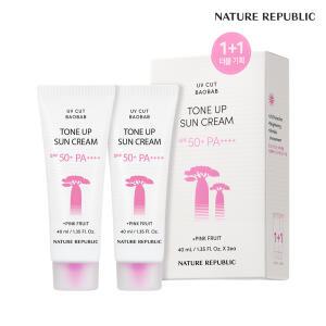 [1+1] 유브이컷 바오밥 톤 업 선크림 SPF50+ PA++++