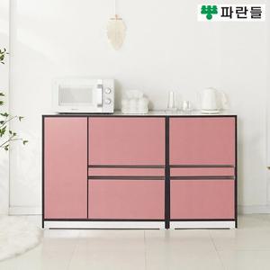 [착불배송] 파란들가구 LPM 1400x825 도어 전자렌지대세트 주방렌지대
