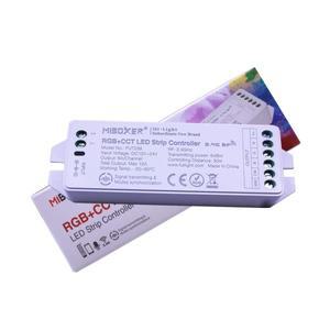 MiBoxer LED 스트립 테이프 조명용 컨트롤러 FUT039 10A 3in RGBWW DC12-24V 2.4G RF 무선 4 존 터치