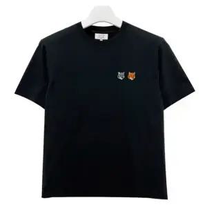 25FW 더블 볼드 폭스 헤드 패치 컴포드 반팔티 (OM011CFKJ0118 P190) [당일]