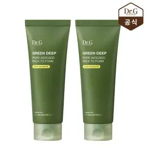 닥터지 그린 딥 포어 아보카도 팩 투 폼 150ml 2개