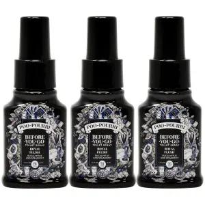 Poo-Pourri Royal Flush Before You Go 화장실 스프레이 39.7g(1.4온스) 병, 3팩