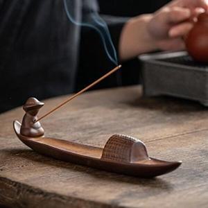 고품질 인센스 홀더 스틱 트레이 받침대 향 인테리어 뱃사공 향피우기 인센스받침대 향꽂이 촛대 WE3CC86