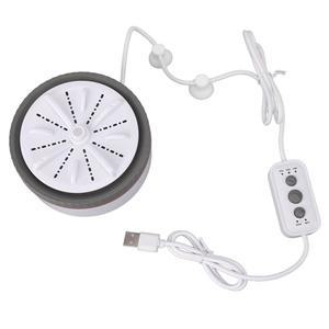TOPINCN 미니 세탁기, 휴대용 세탁기 USB 전원 여행용 양말, 속옷 그레이