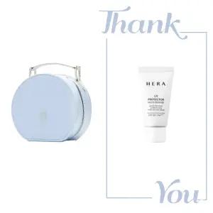헤라 드림스케이프 원형파우치 + 헤라 유브이 프로텍터 멀티디펜스 선크림 15ml 세트